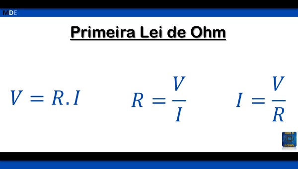 Lei de ohm! Principais características e fórmulas!